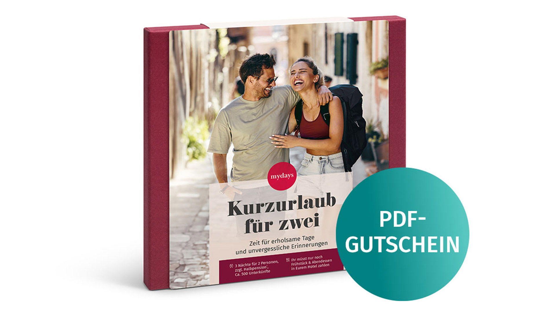 Geschenkbox Kurzurlaub für Zwei als PDF Unkategorisiert online kaufen