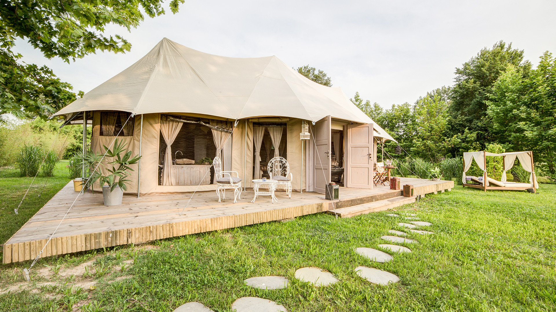 Glamping in Mirano, Venedig für 2 (1 Nacht) in Mirano VE inkl. Frühstück Unkategorisiert online kaufen
