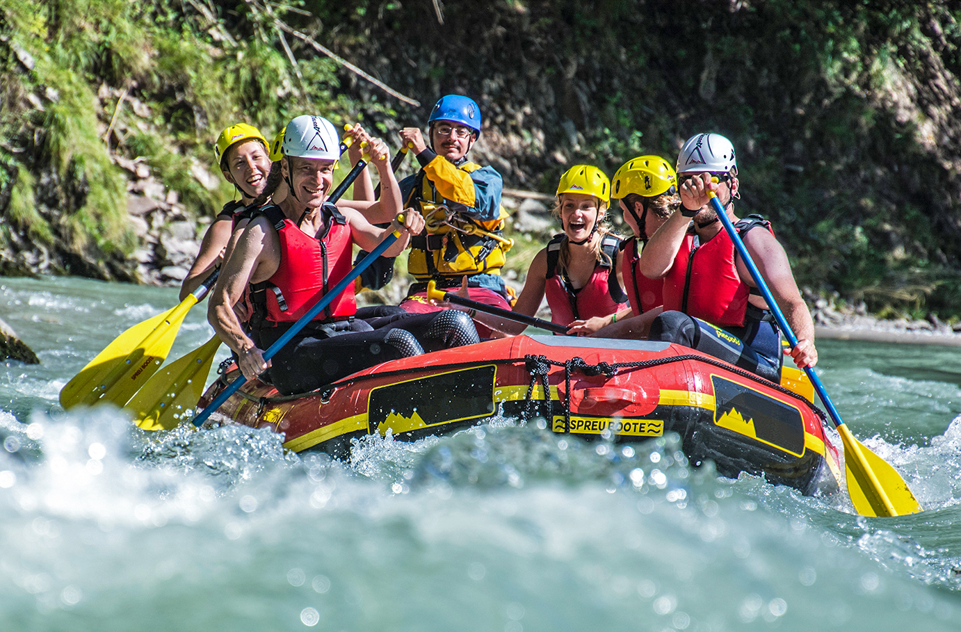 Kurzurlaub im Chiemgau mit Rafting für 2 in Reit im Winkl inkl. Halbpension Unkategorisiert online kaufen