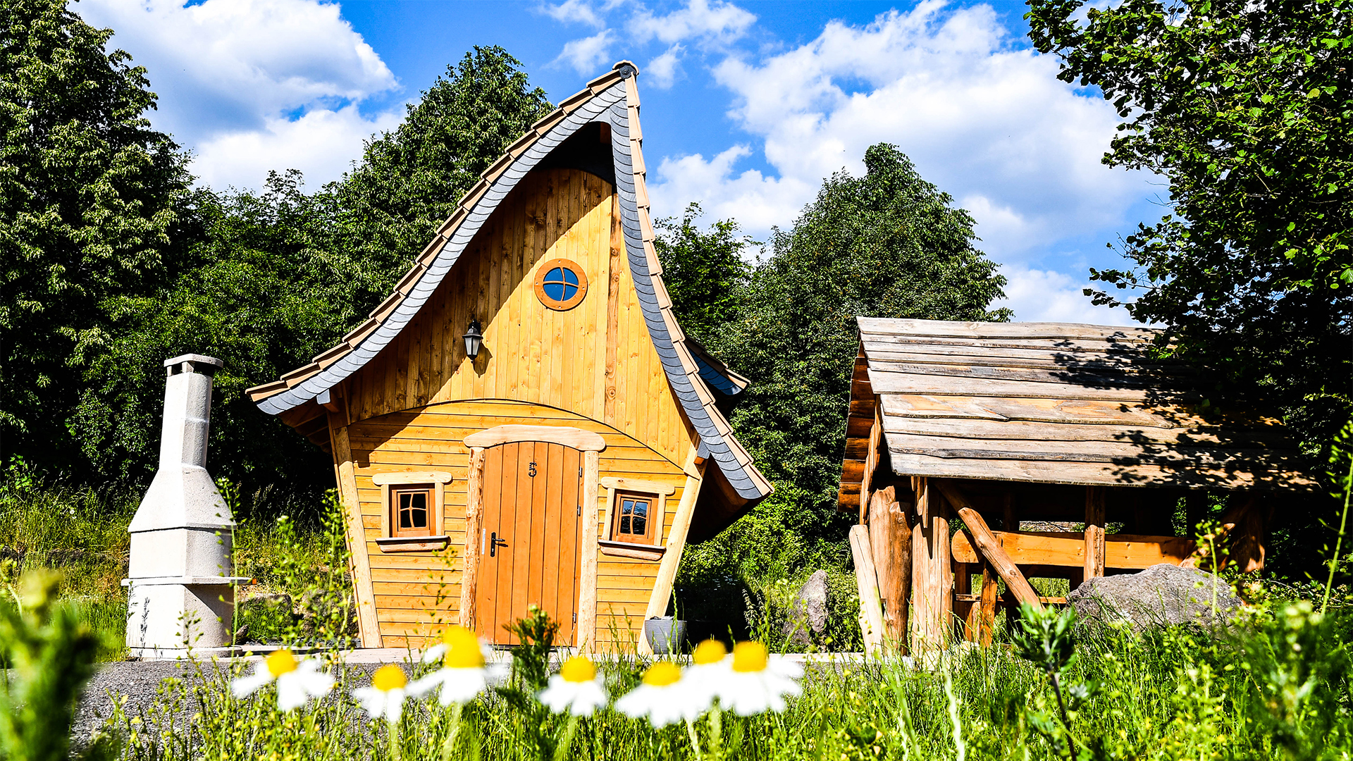 Übernachten im Hexenhaus im Feriendorf Auenland für bis zu 4 (2 Nächte) in Eisfeld Unkategorisiert online kaufen Übernachten im Hexenhaus im Feriendorf Auenland für bis zu 4 (2 Nächte) in Eisfeld Unkategorisiert online kaufen