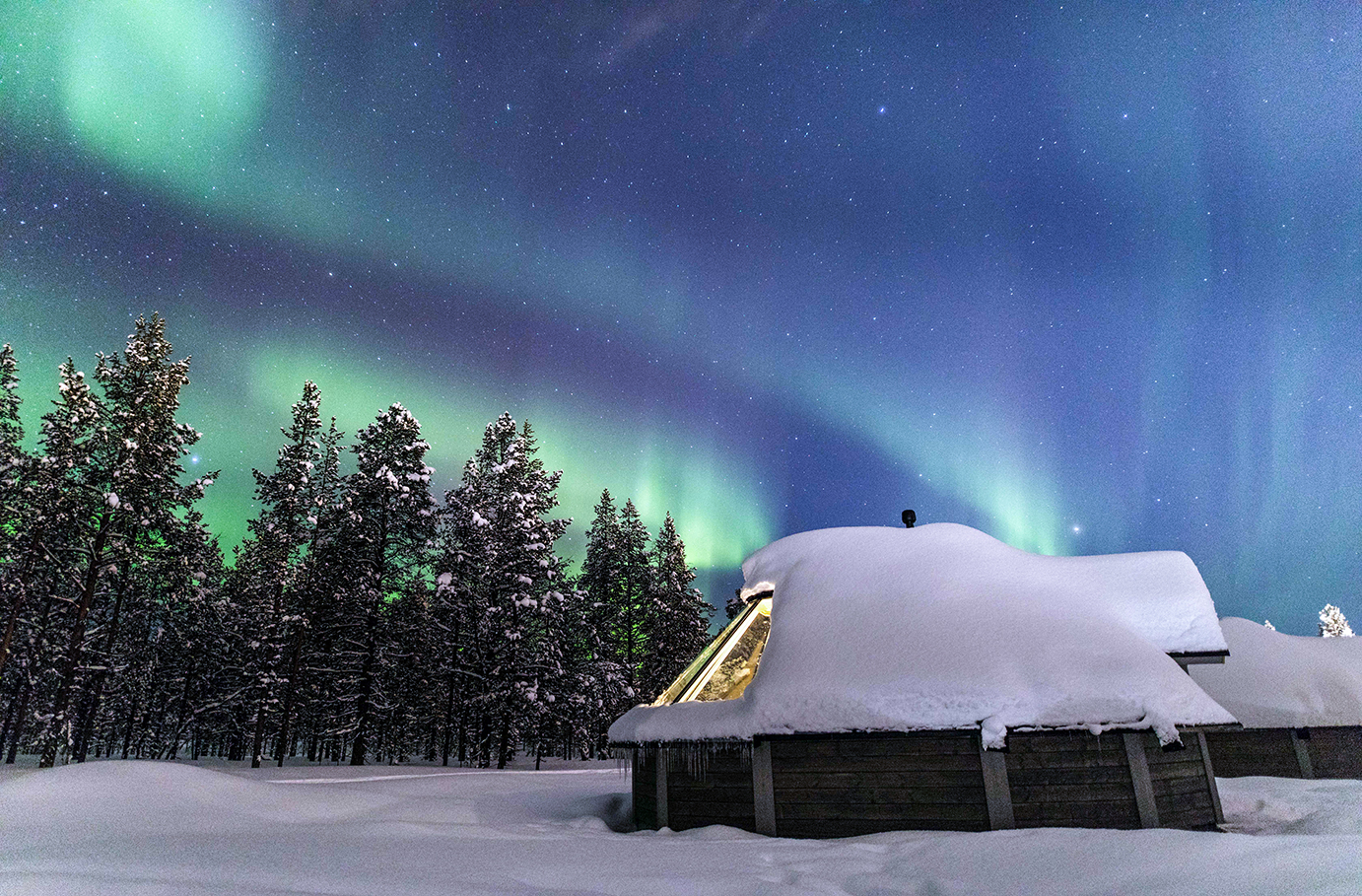 Übernachtung in der Glasdach-Hütte in Lappland für 2 inkl. Halbpension Unkategorisiert online kaufen Übernachtung in der Glasdach-Hütte in Lappland für 2 inkl. Halbpension Unkategorisiert online kaufen