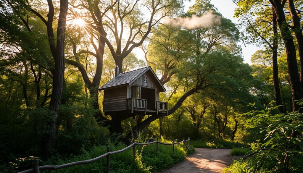 Baumhaus in der Natur