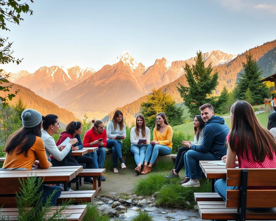 Sprachcamps in der Schweiz: Lernen mit Gleichaltrigen